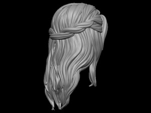 Hair 31 3D Print Model