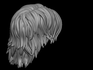 Hair 32 Model Cetak 3D