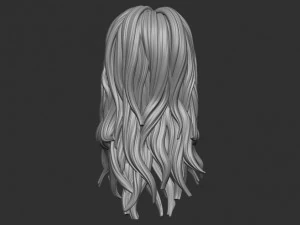 Hair 33 3D Print Model