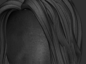 Hair 33 Modello di stampa 3D