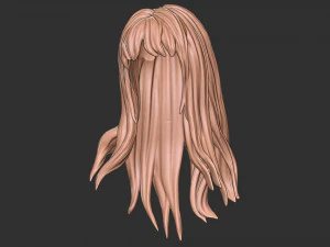 Capelli 34 Modello di stampa 3D