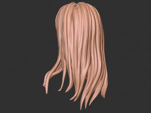 Capelli 34 Modello di stampa 3D