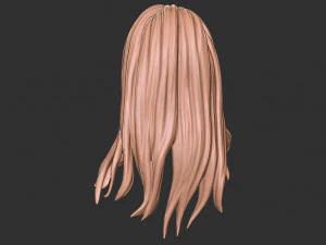 Capelli 34 Modello di stampa 3D