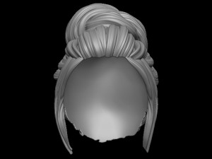 Hair 37 3D Print Model