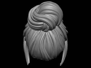 Hair 37 3D Print Model