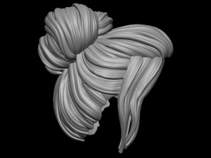Hair 37 3D Print Model