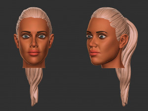 Hair 38 3D Print Model