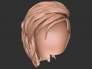 Hair 40 3D-Druckmodell
