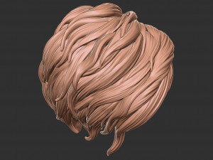 Hair 40 3D-Druckmodell