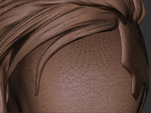 Hair 40 3D-Druckmodell