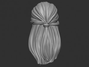 Hair 43 Modelo de Impressão 3D