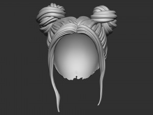 Hair 44 3D Принт Модель