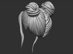 Hair 44 3D Принт Модель