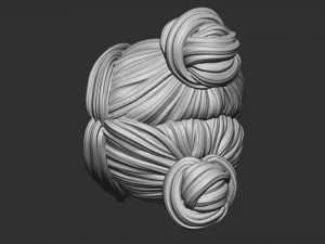 Hair 44 3D Print Model
