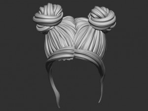 Hair 44 3D Принт Модель