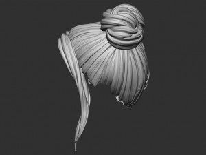 Hair 44 3D Принт Модель