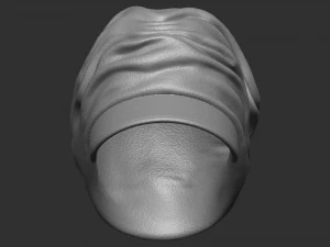 Stylische M&uuml;tze 3D Druckmodell