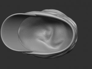 Stylische M&uuml;tze 3D Druckmodell