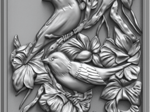 Natural art base relief 3d print 3D print model 3D Принт Модель