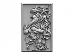 Natural art base relief 3d print 3D print model 3D Принт Модель
