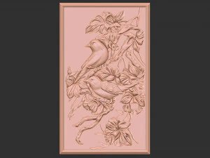 Natural art base relief 3d print 3D print model 3D Print Model