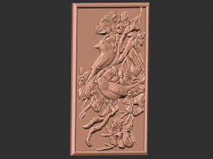 Natural art base relief 3d print 3D print model 3D Print Model