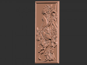 Natural art base relief 3d print 3D print model 3D Принт Модель