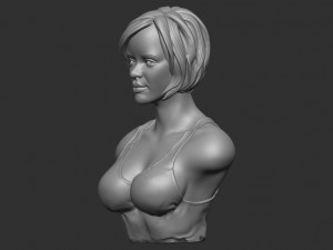Rihanna bust 3D Print Model