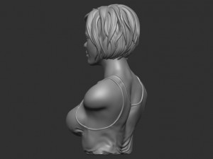 Rihanna bust 3D Print Model