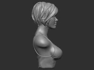 Rihanna bust 3D Print Model