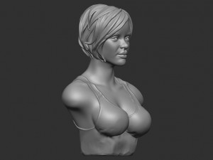Rihanna bust 3D Print Model