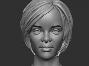 Rihanna bust 3D Print Model