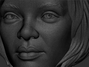 Rihanna bust 3D Print Model