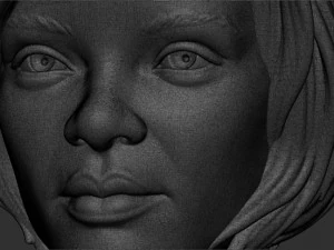 Rihanna bust 3D Print Model