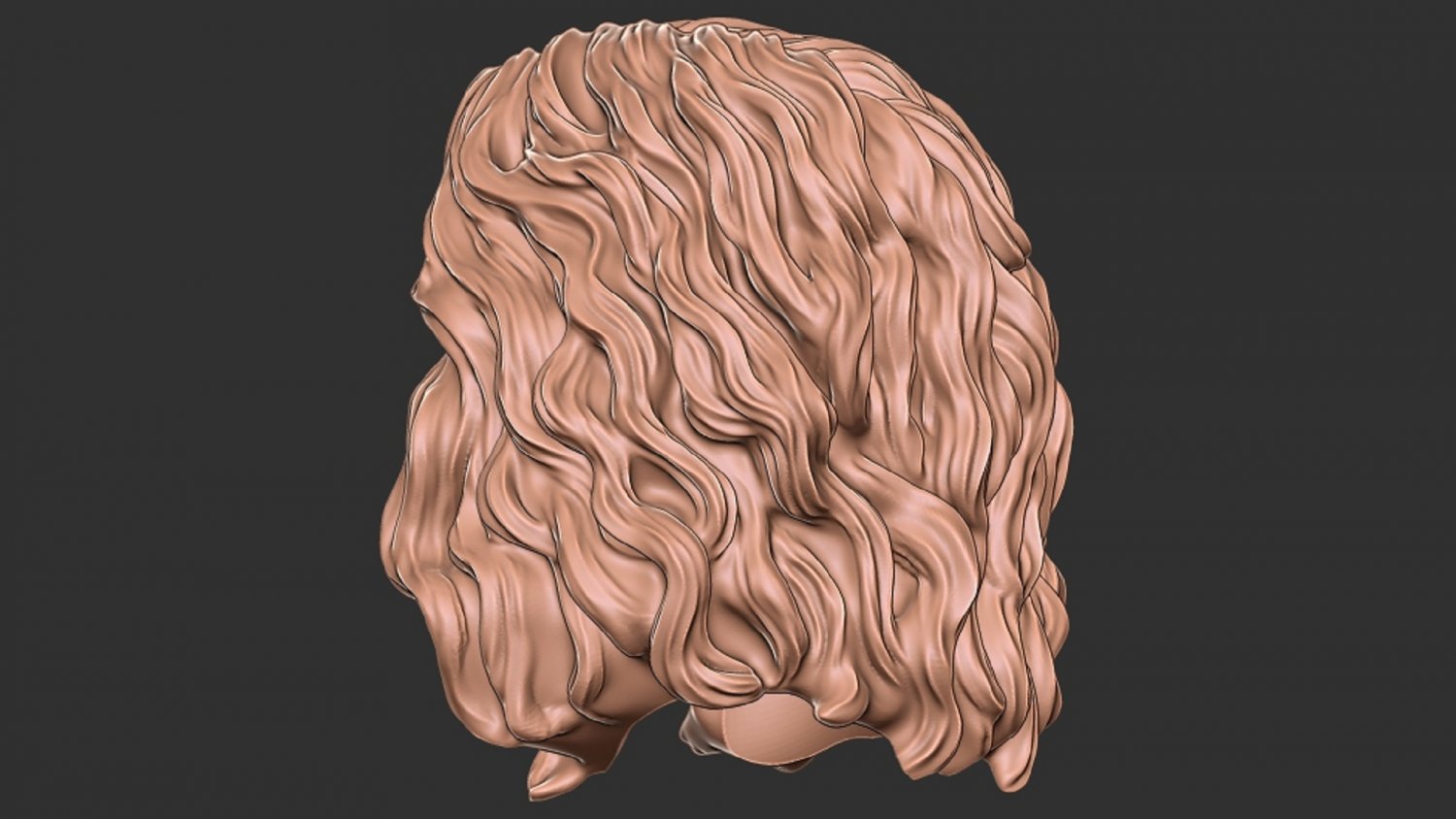 Hair 1 3D Print Model in Man 3DExport