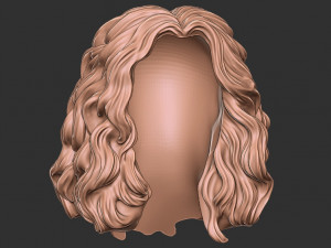 Hair 46 3D Print Model