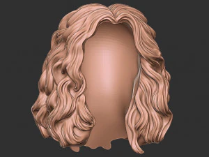 Hair 46 3D Print Model