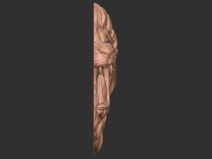 3D Roar lion 3D Print Model