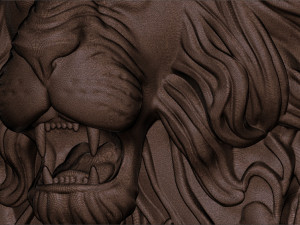 Lion head 2 model 3D-printmodel
