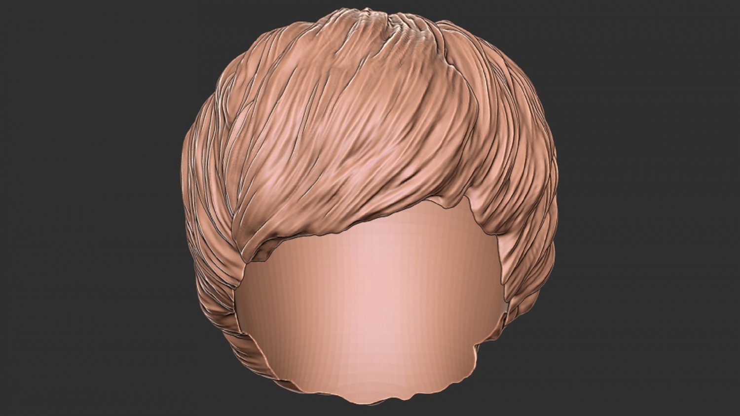 Hair 1 3D Print Model in Man 3DExport