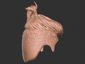 Hair 48 3D-Druckmodell