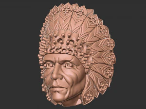 3D Native indian ring 3D Print Model