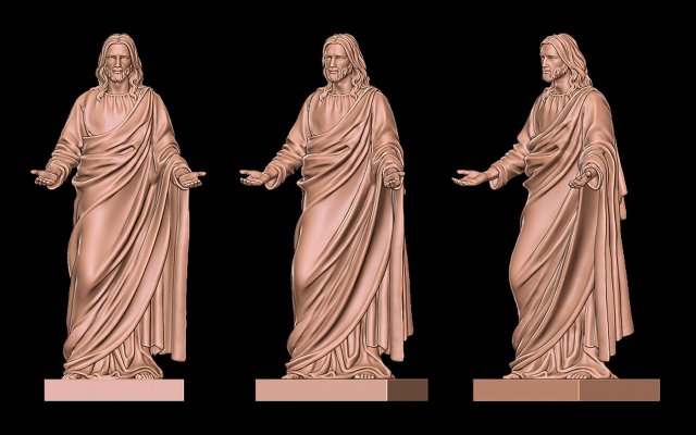 Blessing jesus 3d print 3D print model 3D प्रिंट मॉडल .c4d .max .obj .3ds .fbx .stl .blend 