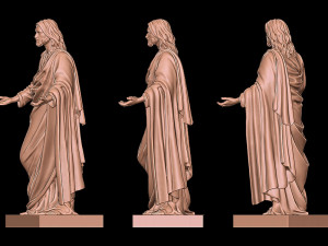 Blessing jesus 3d print 3D print model 3D प्रिंट मॉडल