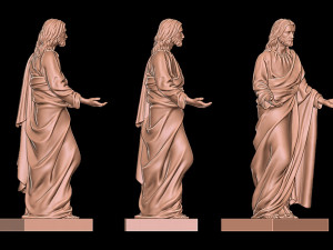 Blessing jesus 3d print 3D print model 3D प्रिंट मॉडल