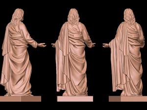 Blessing jesus 3d print 3D print model 3D प्रिंट मॉडल