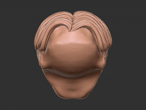 Hair 50 3D-printmodel
