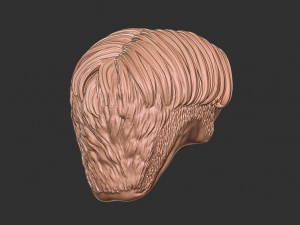 Hair 50 3D-printmodel