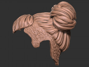 Hair 51 3D Print Model