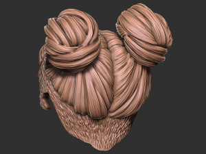 Hair 51 3D Print Model